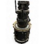 Used Pearl 8 Piece Export Black Drum Kit