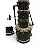 Used Pearl 8 Piece Export Black Drum Kit