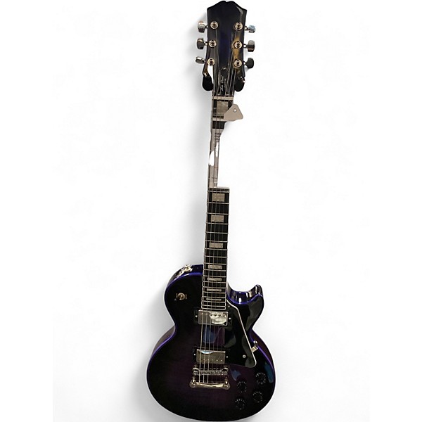 Used Epiphone LES PAUL CUSTOM WIDOW Purple Solid Body Electric Guitar