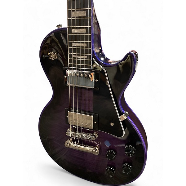 Used Epiphone LES PAUL CUSTOM WIDOW Purple Solid Body Electric Guitar