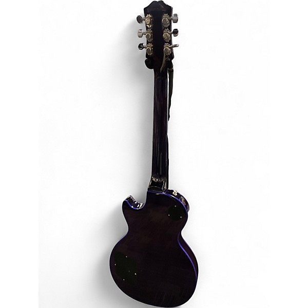 Used Epiphone LES PAUL CUSTOM WIDOW Purple Solid Body Electric Guitar
