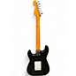 Vintage 1986 Fender 1962 Reissue Stratocaster Black Solid Body Electric Guitar