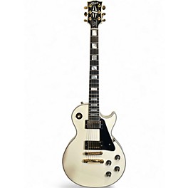 Used 2020 Gibson CUSTOM ALPINE WHITE LES PAUL SHOP Alpine White Solid Body Electric Guitar