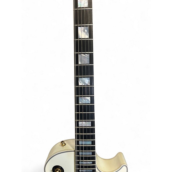 Used 2020 Gibson CUSTOM ALPINE WHITE LES PAUL SHOP Alpine White Solid Body Electric Guitar