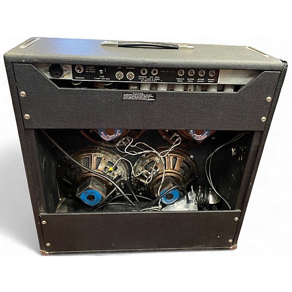 Vintage 1973 Fender Super Reverb 4x10 Tube Guitar Combo Amp