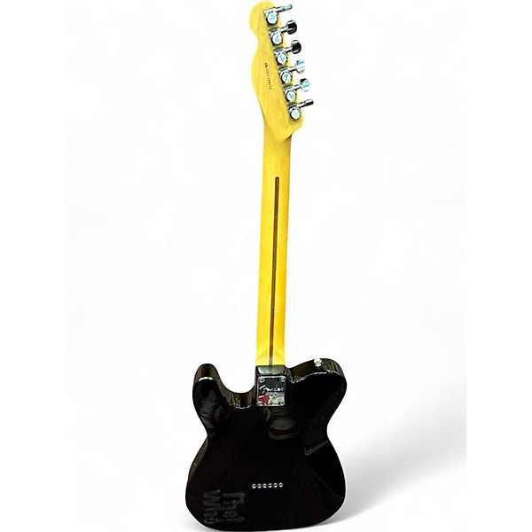 Used 2010 Fender American Standard Telecaster Black Solid Body Electric Guitar