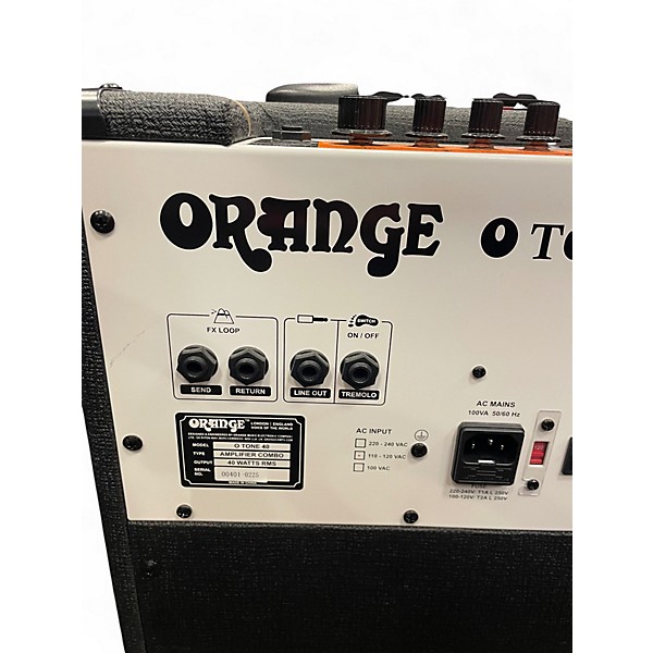 Used Orange Amplifiers O Tone 40 Guitar Cabinet