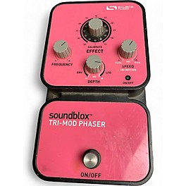 Used Soundblox TRI MOD PHASER Effect Pedal