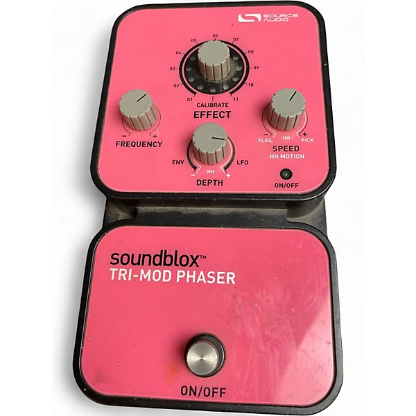 Used Soundblox TRI MOD PHASER Effect Pedal