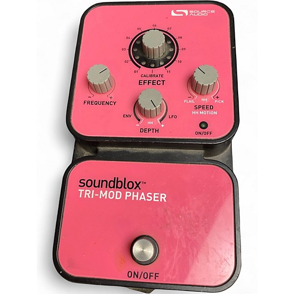 Used Soundblox TRI MOD PHASER Effect Pedal