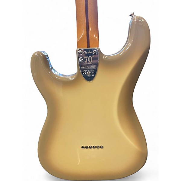 Used Fender 70th Anniversary Vintera II Antigua Stratocaster Antigua Solid Body Electric Guitar