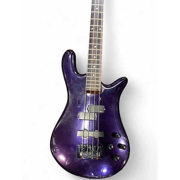 Used Spector Ethos 4 Purple Electric Bass Guitar