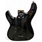 Used 2012 Schecter Guitar Research Omen Extreme 6 TRANS QUILTED BLACK Solid Body Electric Guitar
