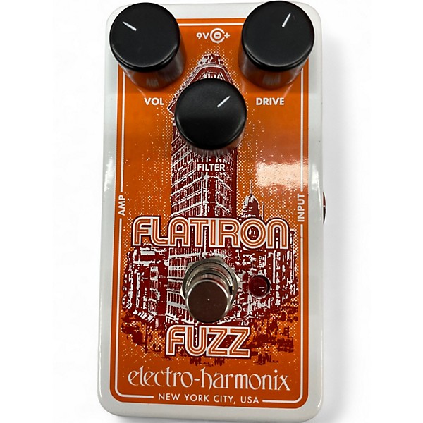 Used Electro-Harmonix Flatiron Fuzz Effect Pedal