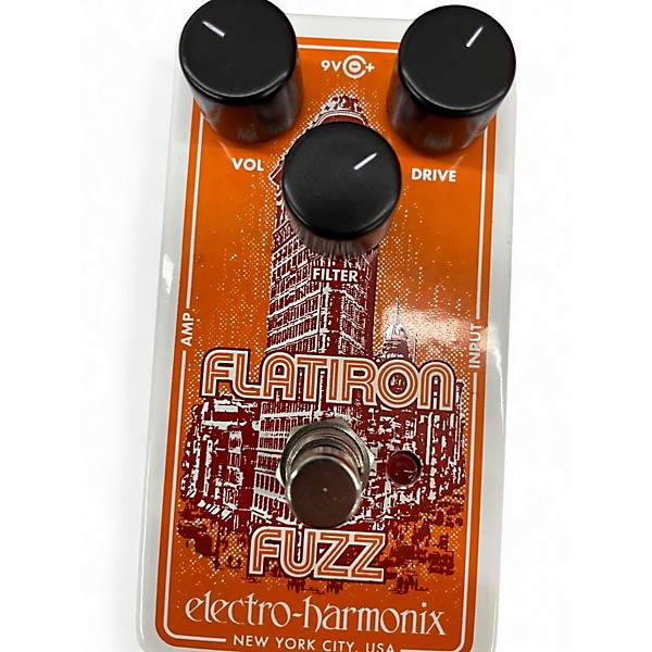 Used Electro-Harmonix Flatiron Fuzz Effect Pedal
