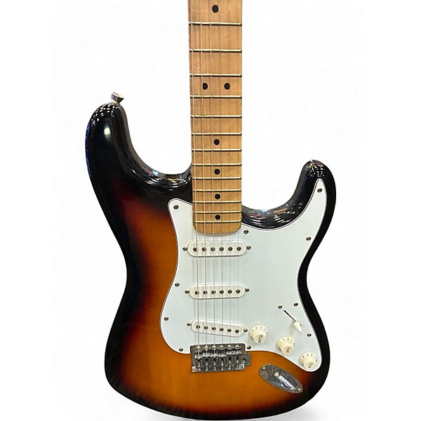 Used Fender Starcaster 2 Tone Sunburst Hollow Body Electric Guitar