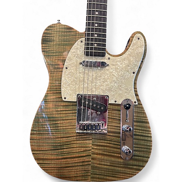 Used Michael Kelly Telecaster Green Bronze Solid Body Electric Guitar