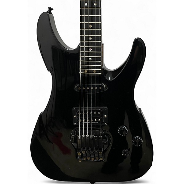 Used Peavey Vandenburg Black Solid Body Electric Guitar