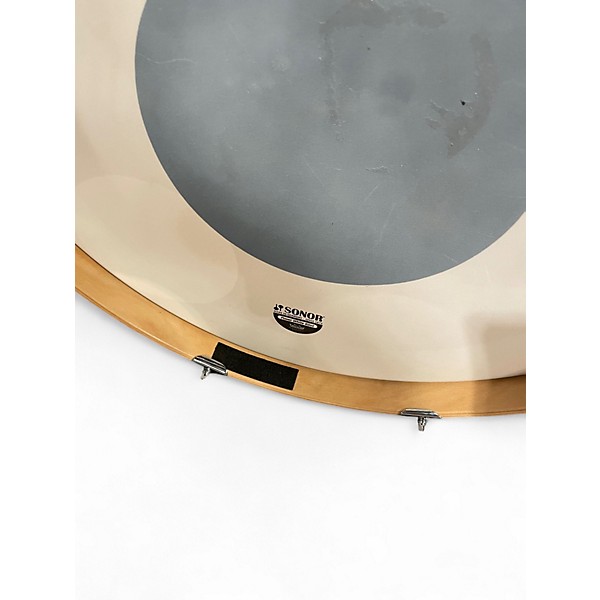 Used SONOR 22x14 Vintage Beech  California Blue Drum
