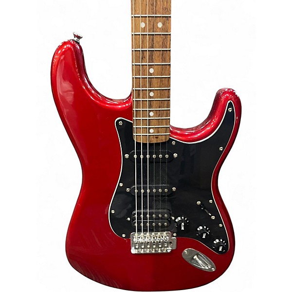 Used Squier Affinity Stratocaster Candy Apple Red Solid Body Electric Guitar