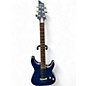 Used Schecter Guitar Research C1 Platinum Electron Blue Metallic Solid Body Electric Guitar thumbnail