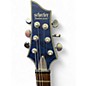 Used Schecter Guitar Research C1 Platinum Electron Blue Metallic Solid Body Electric Guitar