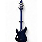 Used Schecter Guitar Research C1 Platinum Electron Blue Metallic Solid Body Electric Guitar