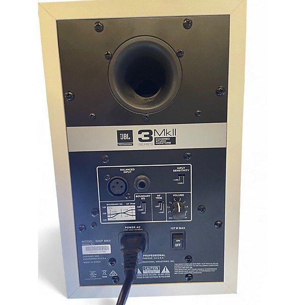 Used JBL 305P MKII WHITE Powered Monitor