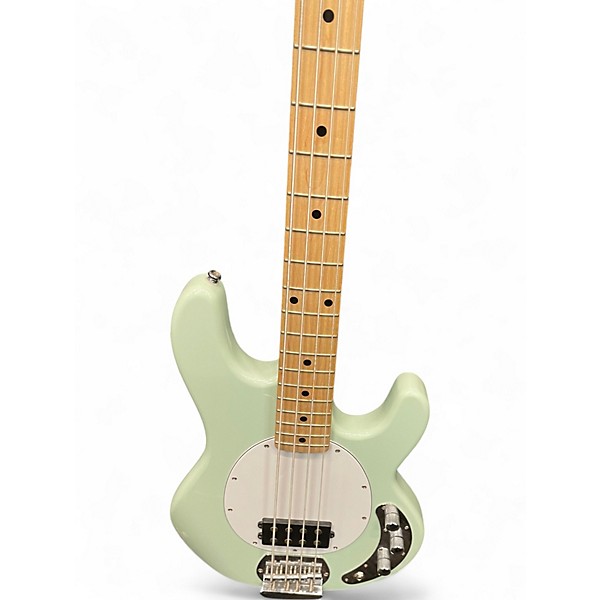 Used Sterling by Music Man Ray4 Seafoam Green Electric Bass Guitar