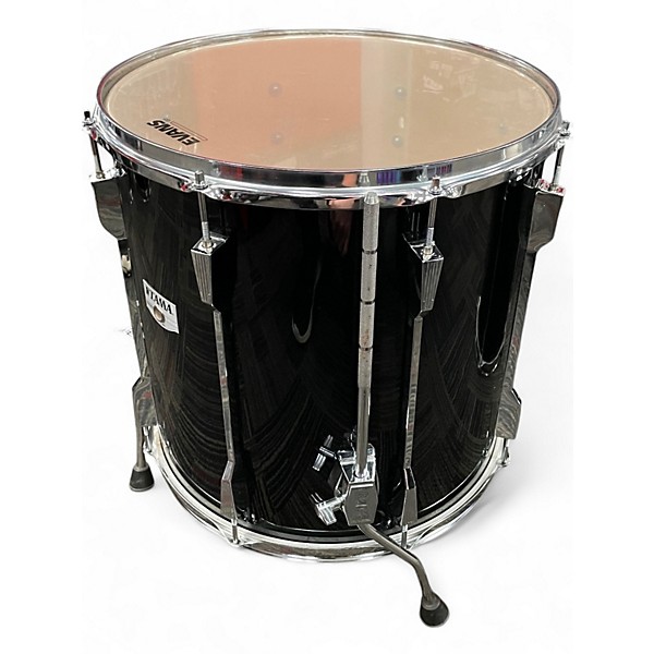 Used TAMA 6 Piece Rockstar Black Drum Kit