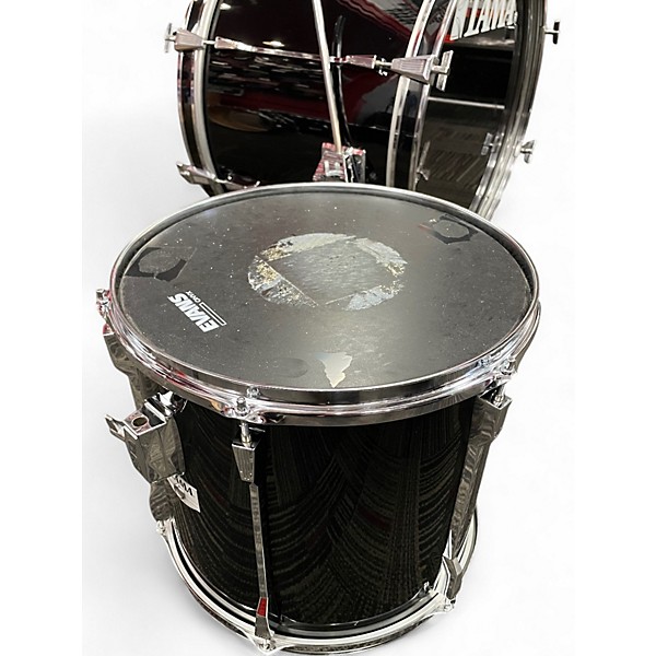 Used TAMA 6 Piece Rockstar Black Drum Kit