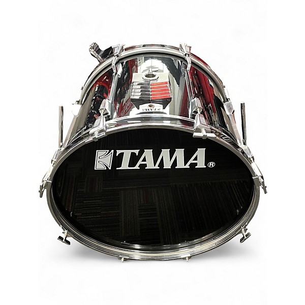 Used TAMA 6 Piece Rockstar Black Drum Kit