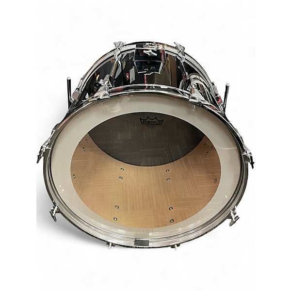 Used TAMA 6 Piece Rockstar Black Drum Kit