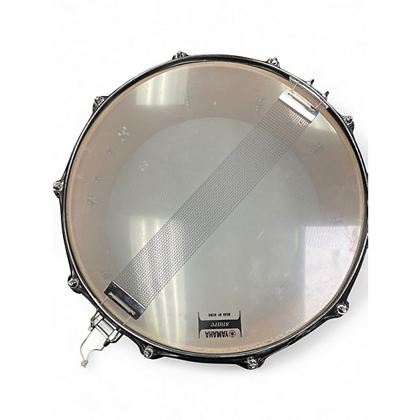 Used Yamaha 14X6.5 Tour Custom SNARE DRUM MATTE BLACK Drum