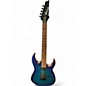 Used Ibanez RG6003FM Sapphire Blue Trans Solid Body Electric Guitar thumbnail