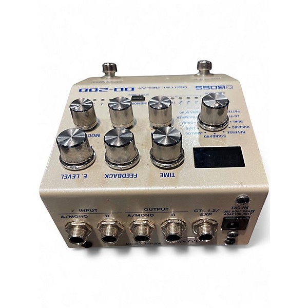 Used BOSS DD200 Digital Delay Effect Pedal