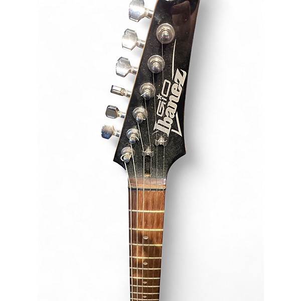 Used 2020 Ibanez GRG20Z Gio brown black burst Solid Body Electric Guitar
