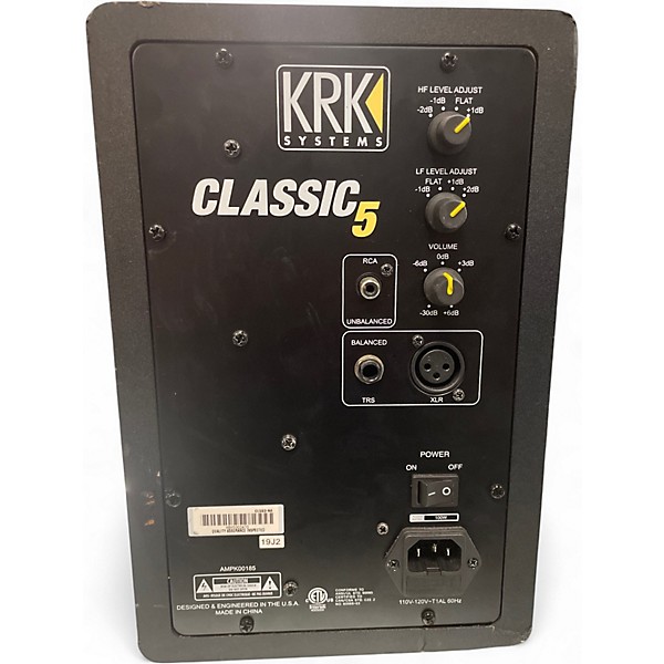 Used KRK RP5G3 Each Powered Monitor