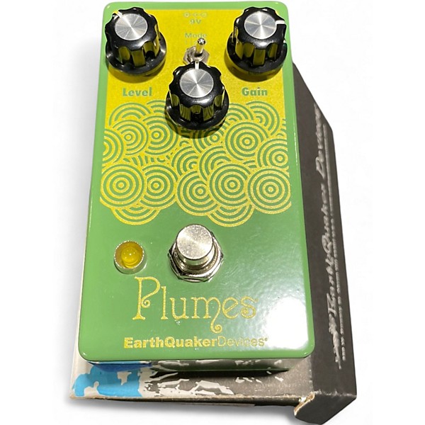 Used EarthQuaker Devices Plumes Small Signal Shredder Overdrive Effect Pedal
