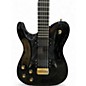 Used Jericho Guitars Fusion 6 Baritone Ignition Black Solid Body Electric Guitar