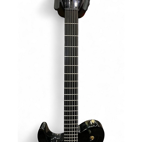 Used Jericho Guitars Fusion 6 Baritone Ignition Black Solid Body Electric Guitar
