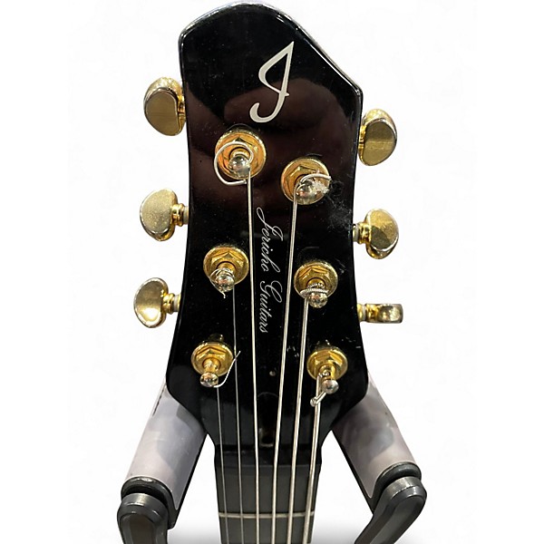Used Jericho Guitars Fusion 6 Baritone Ignition Black Solid Body Electric Guitar