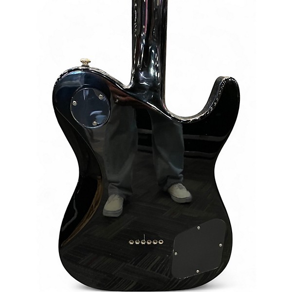 Used Jericho Guitars Fusion 6 Baritone Ignition Black Solid Body Electric Guitar