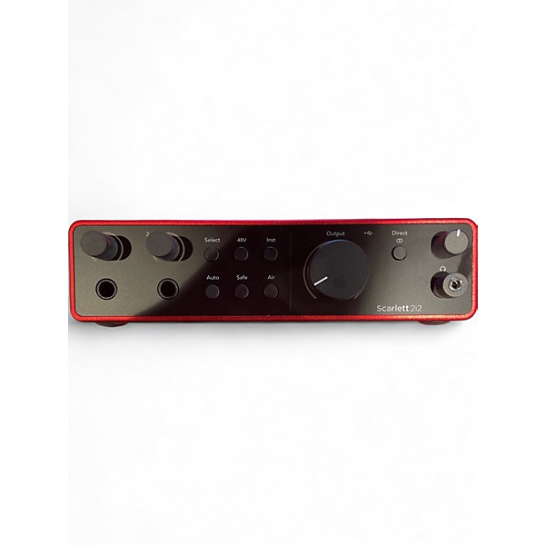 Used Focusrite Scarlett 2i2 GEN 4 Audio Interface