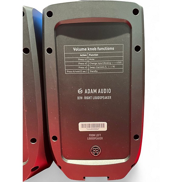 Used ADAM Audio D3V Powered Monitor