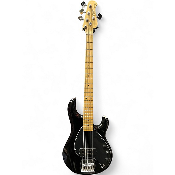 Used Sterling by Music Man Ray5 5 String Black Electric Bass Guitar