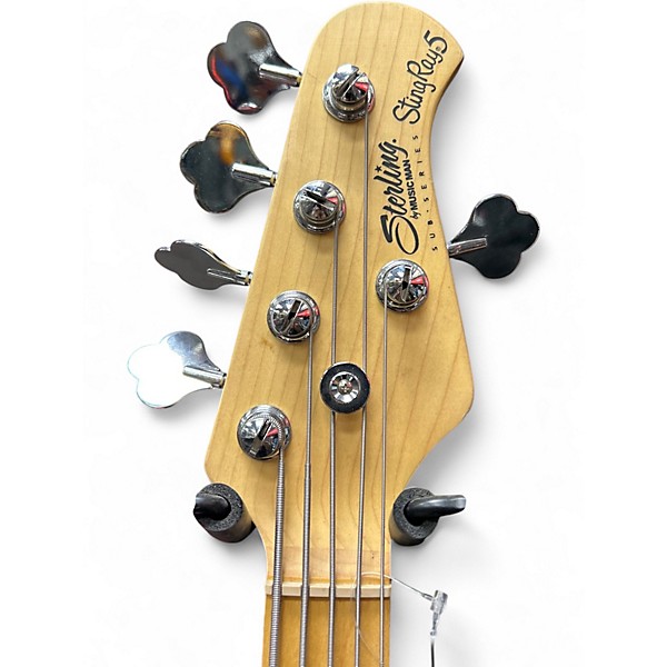 Used Sterling by Music Man Ray5 5 String Black Electric Bass Guitar