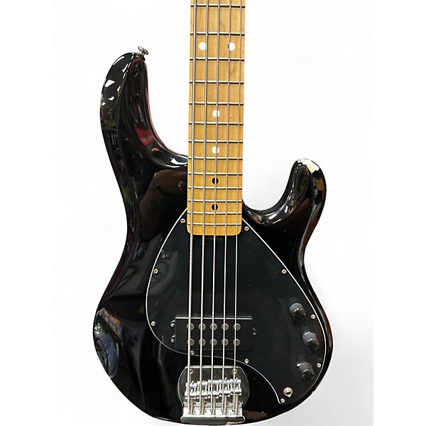 Used Sterling by Music Man Ray5 5 String Black Electric Bass Guitar