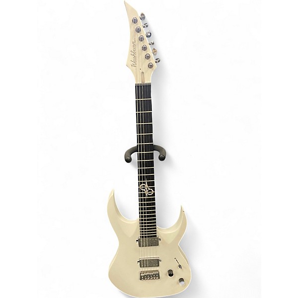 Used Washburn SOLAR 160C Snow White Solid Body Electric Guitar
