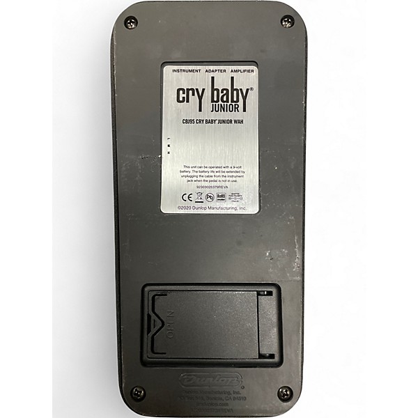 Used Dunlop CBM95 Cry Baby Mini Wah Effect Pedal